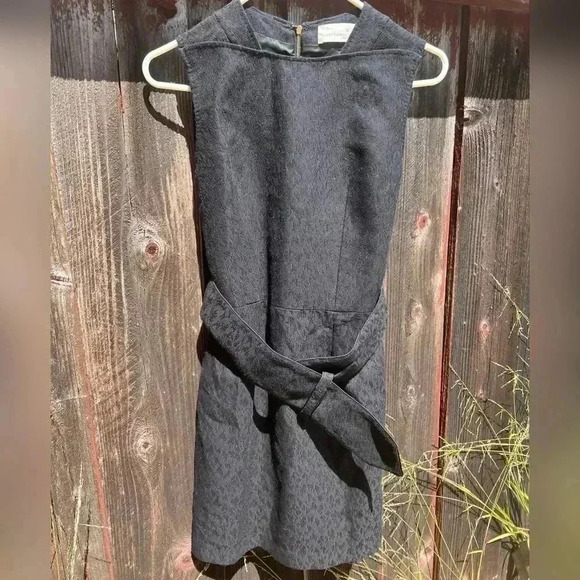 Golden Goose Black A Line Dress With Belt - Picture 1 of 7